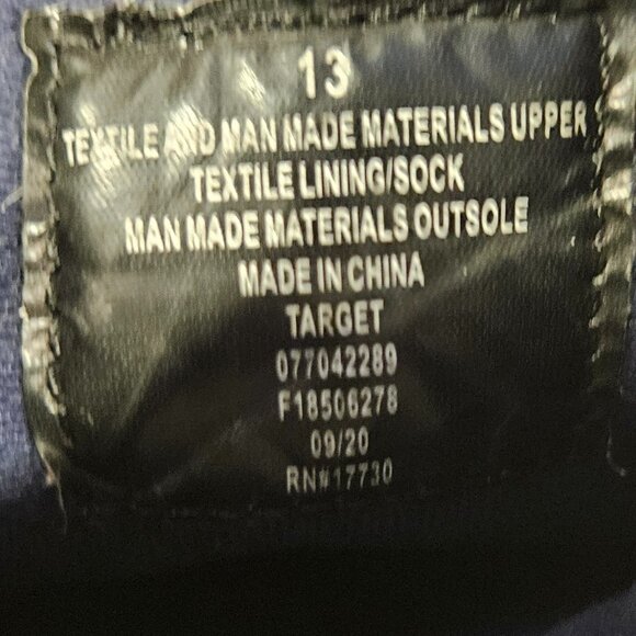 Cat & Jack Kids Thermolite Snow Boots Size 13 Navy Gray Orange - Picture 4 of 11